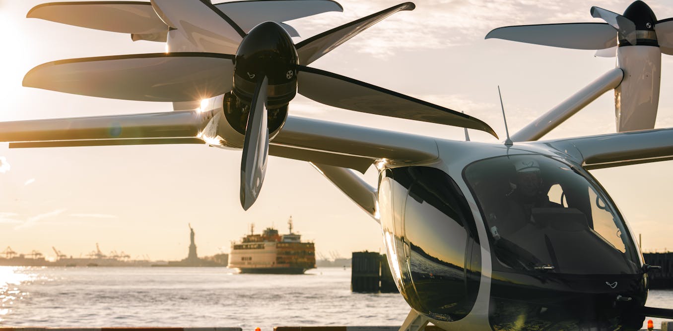 Los taxis aéreos eléctricos están en camino: los eVTOL silenciosos podrían transportar pasajeros a partir de 2025