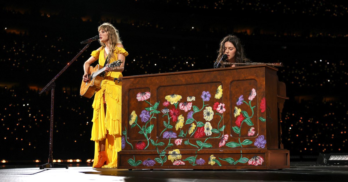 Taylor Swift y Gracie Abrams cantan a dúo en el concierto de la gira London Eras