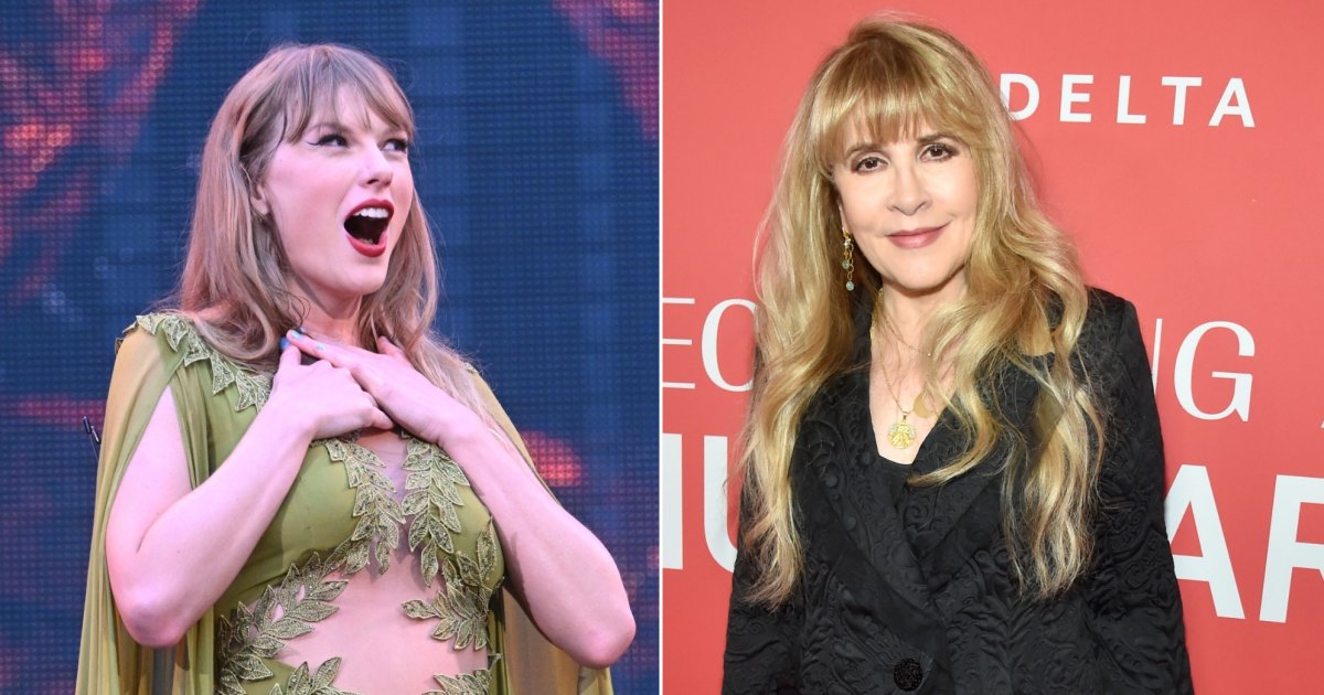 Taylor Swift rinde un dulce homenaje a Stevie Nicks durante su gira Eras