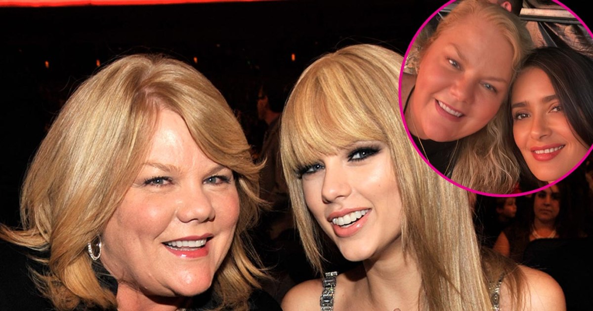 Los lindos momentos de Andrea, la mamá de Taylor Swift, en los conciertos de la gira London Eras