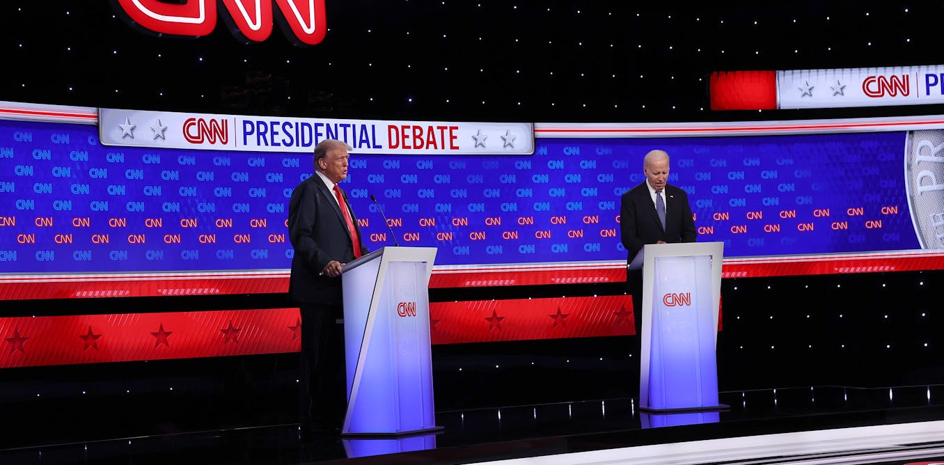 Biden fracasa, Trump miente: un debate presidencial que determine la campaña